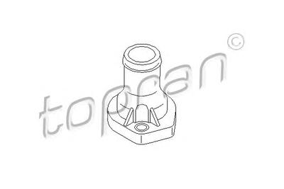 Фланец охлаждающей жидкости TOPRAN 107 308