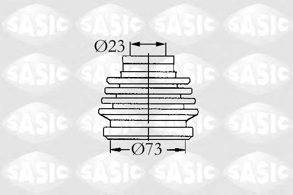 Пыльник ШРУСа SASIC