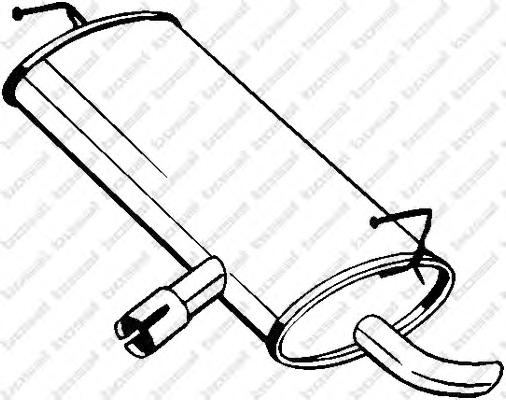 Глушитель BOSAL