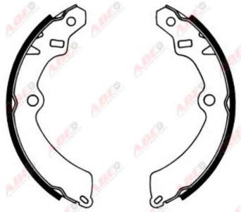 Комплект тормозных колодок ABE C08012ABE