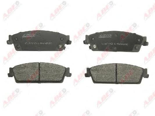 Комплект тормозных колодок, дисковый тормоз ABE