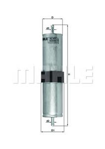 Топливный фильтр KNECHT KL477