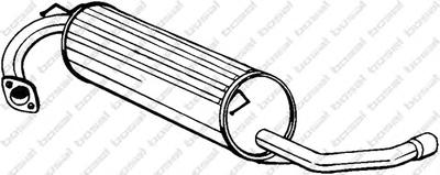 Глушитель BOSAL 278-839