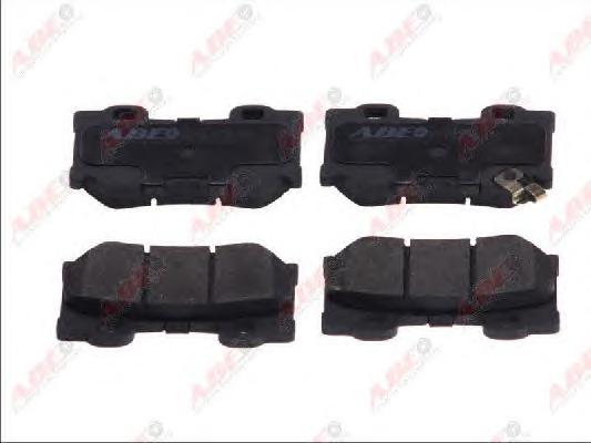 Комплект тормозных колодок, дисковый тормоз ABE