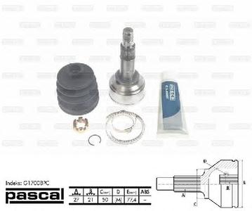 ШРУС PASCAL G17008PC