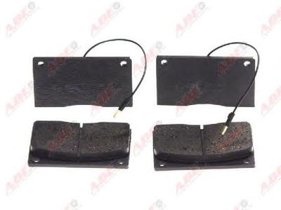 Комплект тормозных колодок, дисковый тормоз ABE C1R005ABE