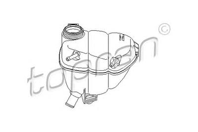 Компенсационный бак, охлаждающая жидкость TOPRAN 206 903