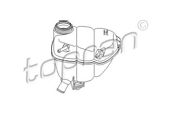 Компенсационный бак, охлаждающая жидкость TOPRAN
