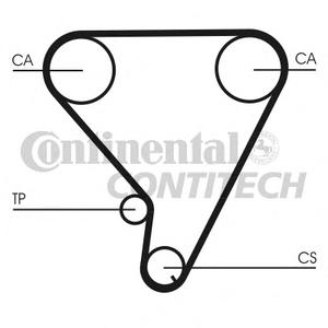 Ремень ГРМ CONTITECH CT 1033