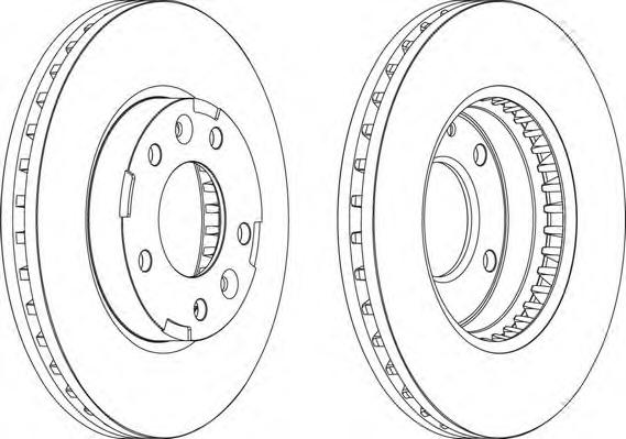 Тормозной диск FERODO