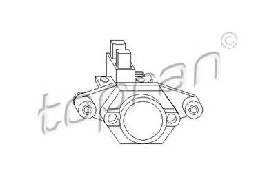 Регулятор генератора TOPRAN 400 674