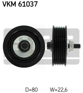 Паразитный / ведущий ролик, поликлиновой ремень SKF VKM 61037