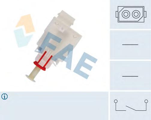 Выключатель, привод сцепления (Tempomat) FAE