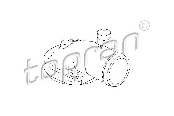 Фланец охлаждающей жидкости TOPRAN