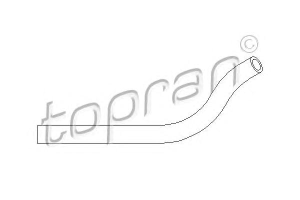 Шланг, вентиляция картера TOPRAN