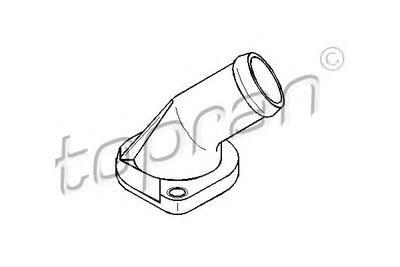 Фланец охлаждающей жидкости TOPRAN 108 188