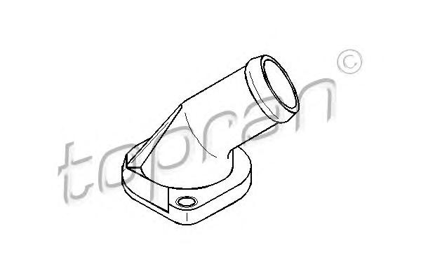 Фланец охлаждающей жидкости TOPRAN