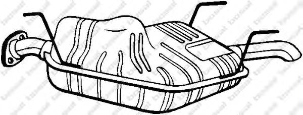 Глушитель BOSAL