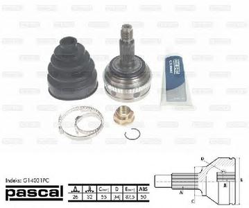 ШРУС PASCAL G14031PC