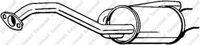 Глушитель BOSAL 163-057