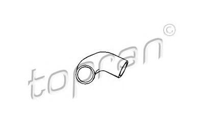 Патрубок системы охлаждения TOPRAN 500 457