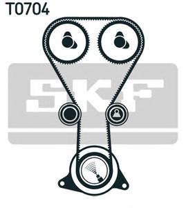 Комплект ремня ГРМ SKF VKM 84610