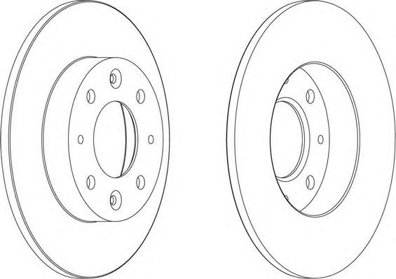 Тормозной диск FERODO