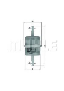 Топливный фильтр KNECHT KL63OF