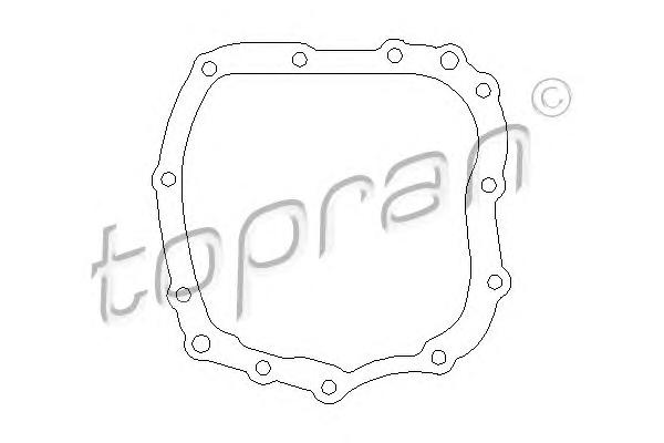 Прокладка, ступенчатая коробка TOPRAN
