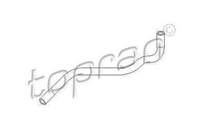 Патрубок системы охлаждения TOPRAN 103 002