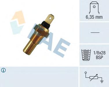 Датчик, температура охлаждающей жидкости FAE 31630