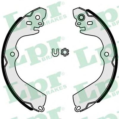 Комплект тормозных колодок LPR