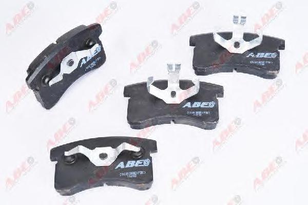 Комплект тормозных колодок, дисковый тормоз ABE