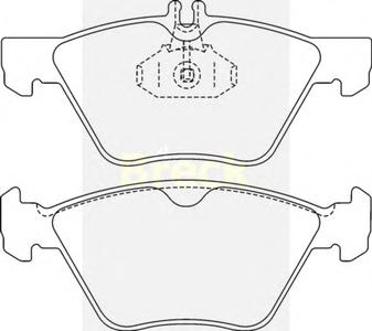 Комплект тормозных колодок, дисковый тормоз BRECK 21670 00 701 20