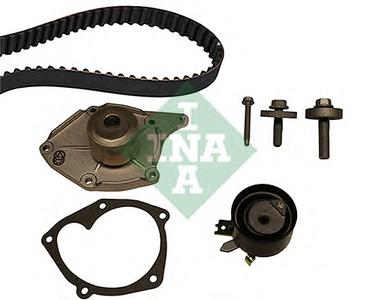 Водяной насос + комплект зубчатого ремня INA 530 0197 30