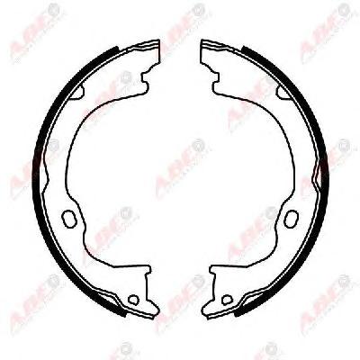 Комплект тормозных колодок, стояночная тормозная система ABE