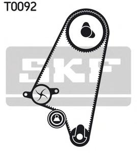 Комплект ремня ГРМ SKF VKMA 90008