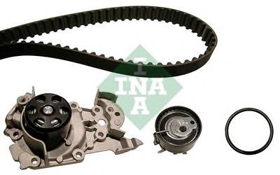 Водяной насос + комплект зубчатого ремня INA 530 0195 30