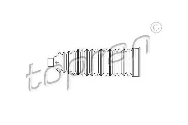 Пыльник рулевой рейки TOPRAN