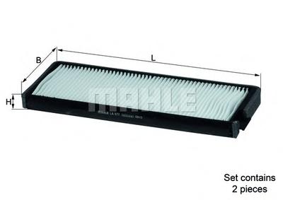 Фильтр салона KNECHT LA377/S