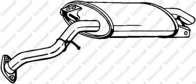 Глушитель BOSAL 228-079
