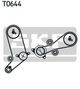 Водяной насос + комплект зубчатого ремня SKF VKMC 01258-1