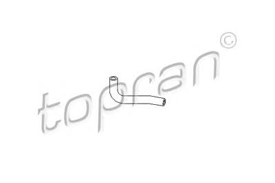 Патрубок системы охлаждения TOPRAN 100 717