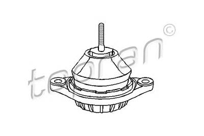 Подвеска, двигатель TOPRAN 103 731