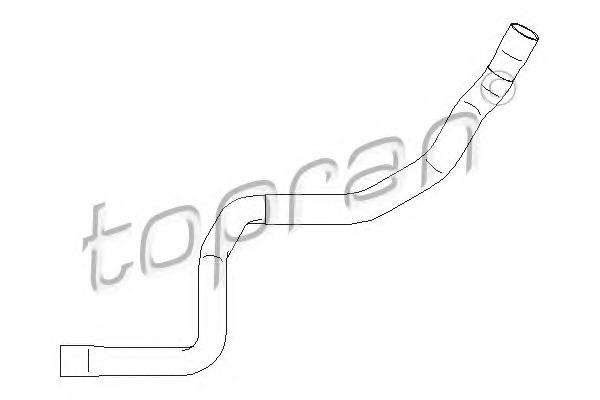 Патрубок системы охлаждения TOPRAN