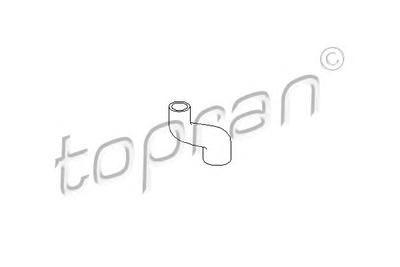 Патрубок системы охлаждения TOPRAN 205 714