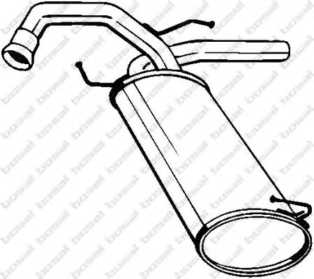 Глушитель BOSAL