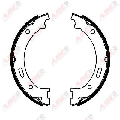 Комплект тормозных колодок, стояночная тормозная система ABE