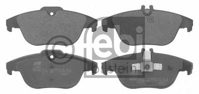 Комплект тормозных колодок, дисковый тормоз FEBI BILSTEIN