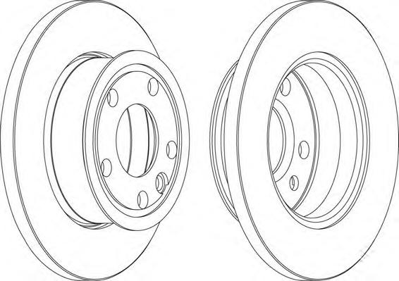 Тормозной диск FERODO